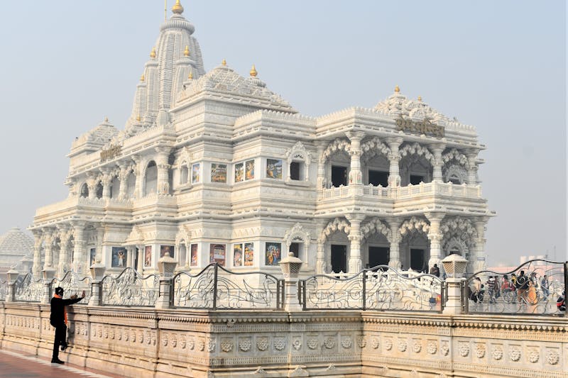 3 Nights 4 Days Varanasi Tour with Taj Mahal & Mathura​ - Prem Mandir Vrindavan