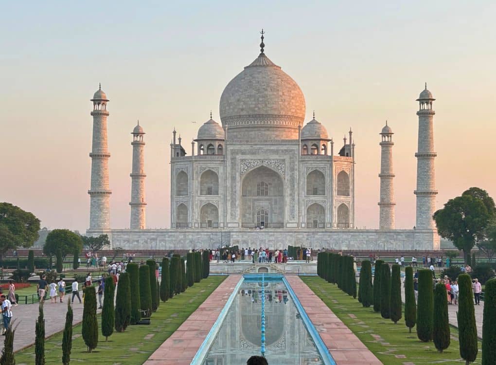 Golden Triangle Tour 5 Nights 6 Days - Taj Mahal Agra View