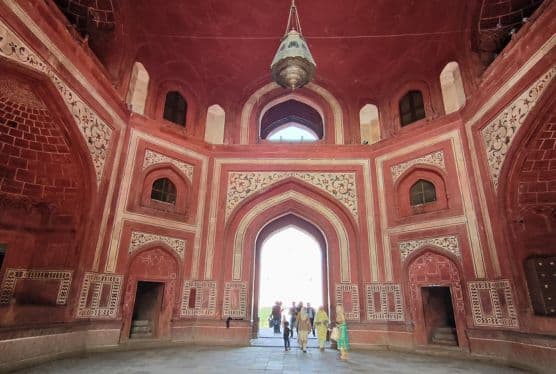 Taj Mahal Sunrise Tour from Delhi - Taj East gate entry view