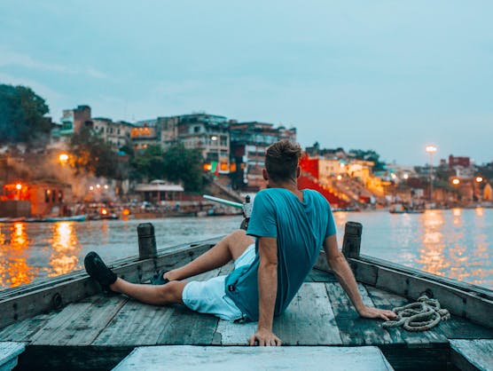 4 Nights 5 Days Varanasi Tour With Taj Mahal - Guest enjoy boat ride Varanasi Ghat Varanasi