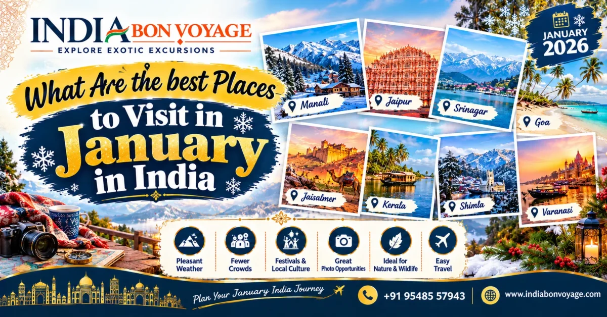 Best Places to Visit in January in India