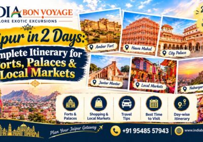 Jaipur in 2 Days: Complete Itinerary for Forts, Palaces & Local Markets